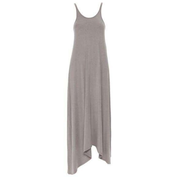 T BY ALEXANDER WANG Asymmetrical Maxi Dress - Picture 1 of 10